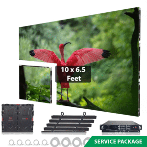 LED Video Wall 10x6.5 Feet (P2.8MM) Rental Package