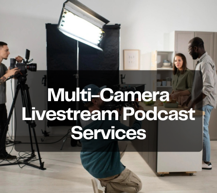 Multi-Camera Livestream Podcast Services