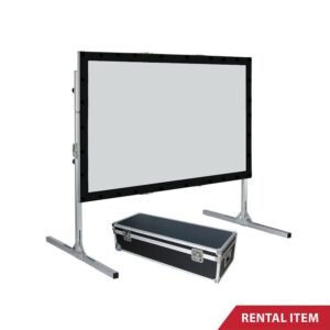 Fast Fold Projector Screen 8×6 Feet Front & Rear
