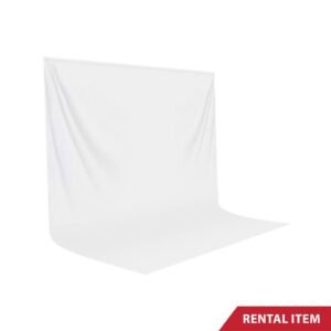 Background 3x5 Meter White Cloth