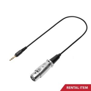 3.5mm Male to Female XLR Converter