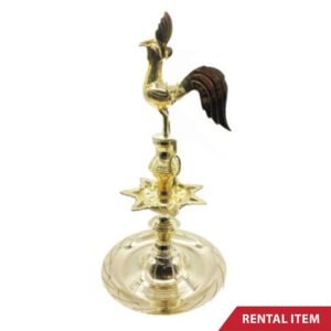 Table Top Brass Oil Lamp