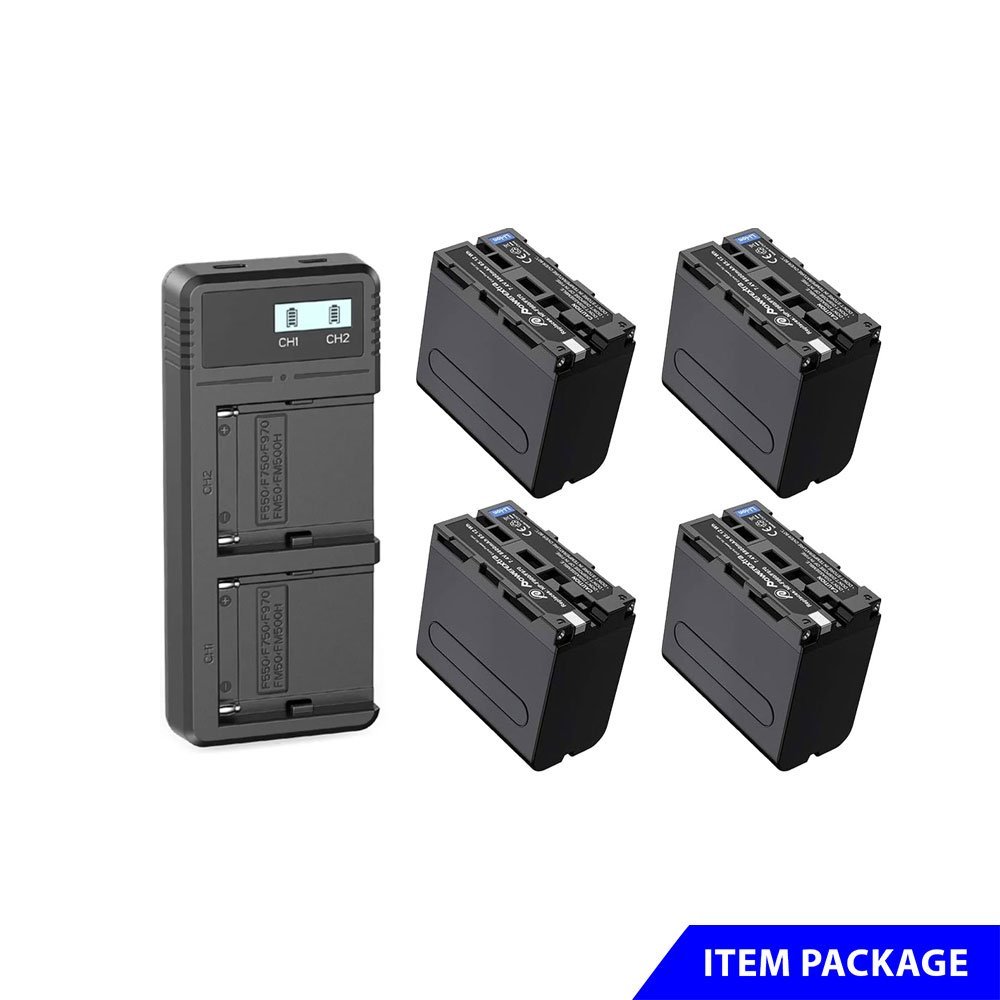 4 Sony NP-F970 Battery Pack Setup 1 4 Sony NP-F970 Battery Pack Setup