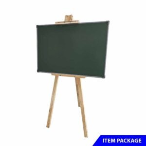 Wooden Easel Stand with Tripod Green Board