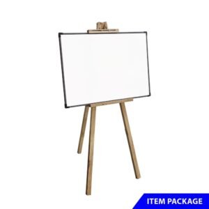 Wooden Easel Stand with Tripod White board