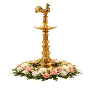 Traditional Oil Lamp Decoration
